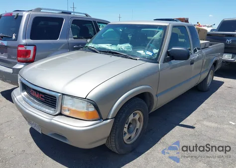 2002 GMC Sonoma Sls из США, поврежденный, VIN 1GTCS195128110619